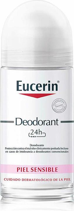 Actual product image Eucerin Deodorant for sensitive skin Roll On 24 hours 50ml (Roll-on, 50 ml)