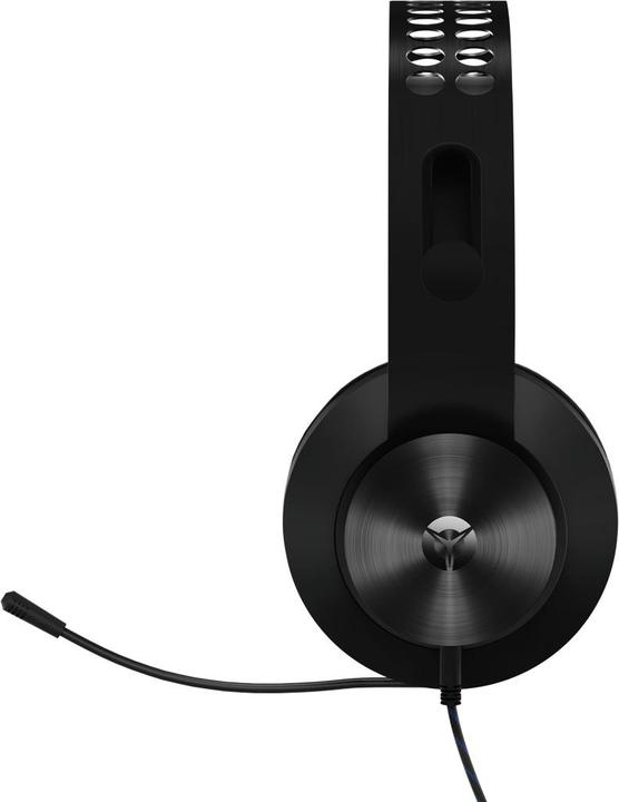 Actual product image Lenovo Legion H300 Headphones Wired Headband Gaming Black (Cable)