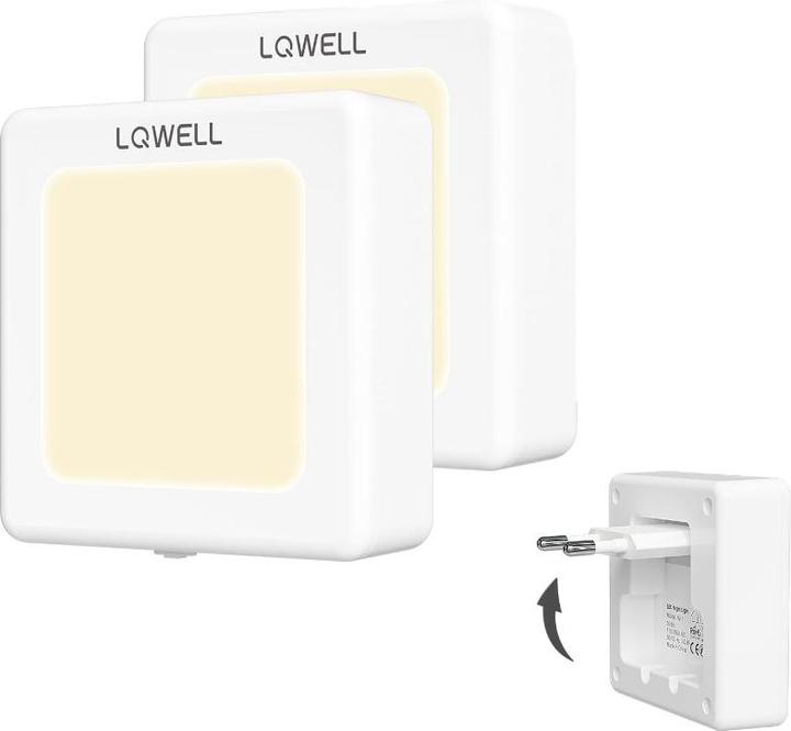 Actual product image Lumina Swiss LED night light set of 2