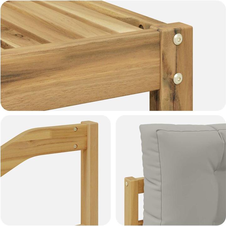 Produktbild vidaXL Outdoor-Sofa