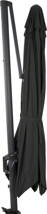 Actual product image Siena Garden Elio N+ cantilever parasol anthracite/anthracite 300 x 300 cm (3 m)