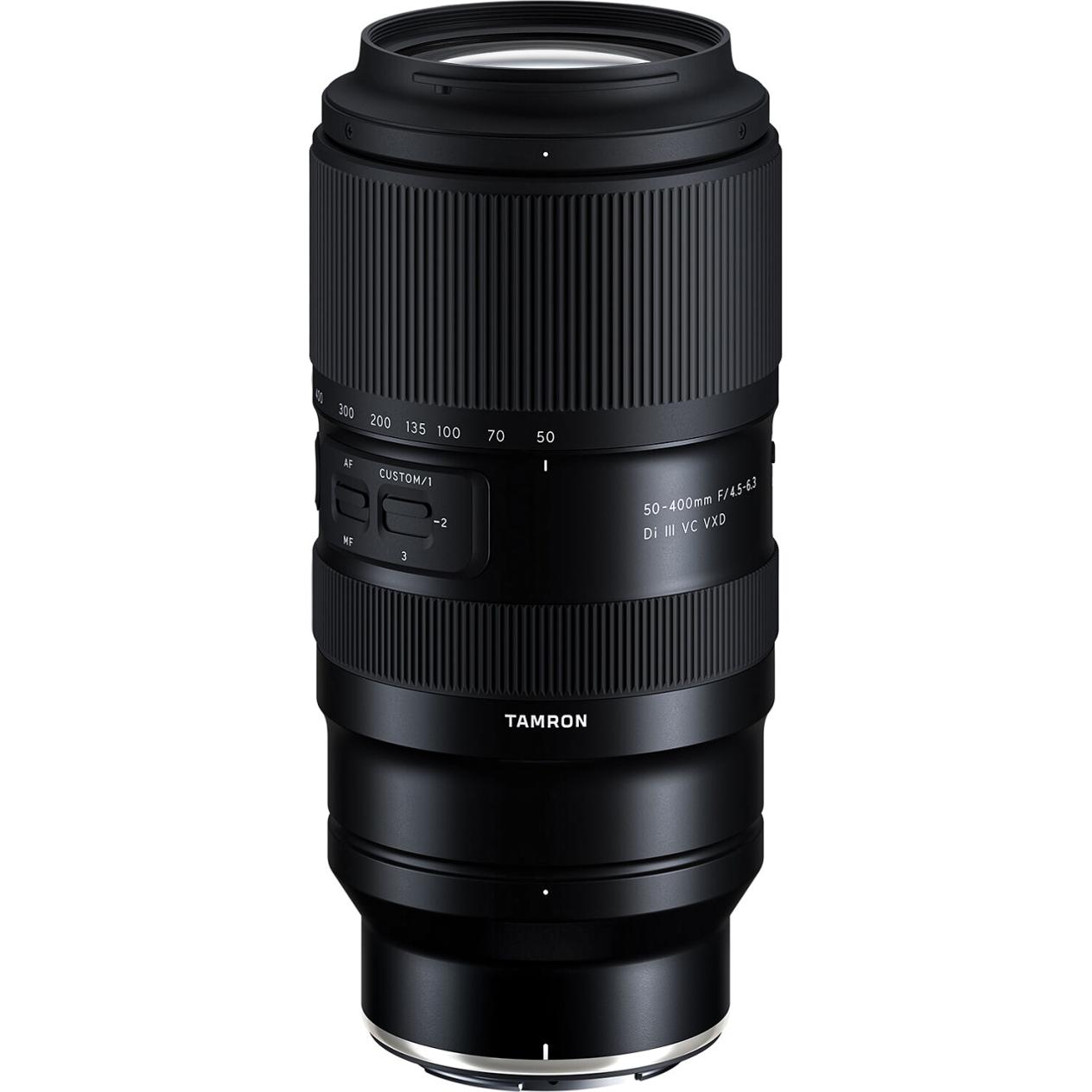 Tamron 50-400mm F/4.5-6.3 Di III VC VXD, Nikon Z (Nikon Z, Vollformat), Objektiv, Schwarz