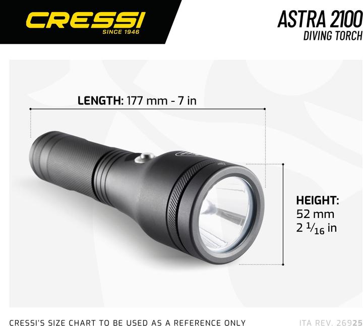 Produktbild Cressi Astra (17.70 cm, 2100 lm)