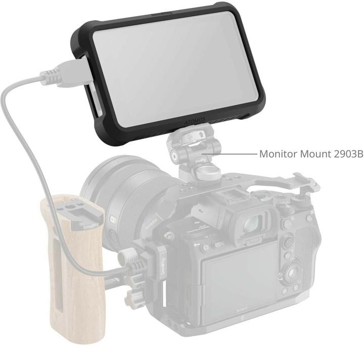 Actual product image SmallRig Cage Kit for Atomos Ninja Series 3788B (Cage)