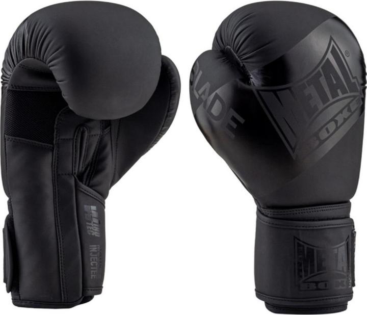 MetalBoxe Gant Entr Blade Black Is Black 10 Oz (10 OZ, 10)