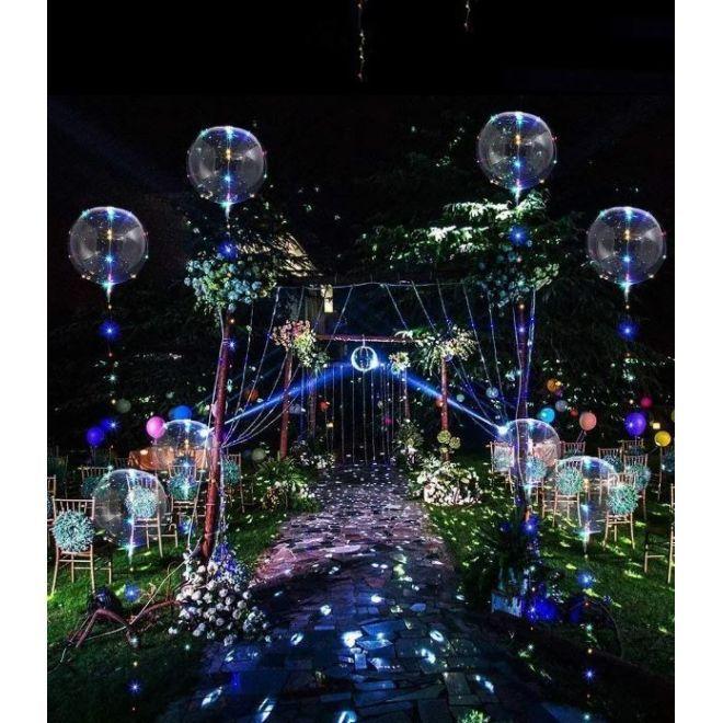Actual product image MU Style Balloons with fairy lights (3 pieces)