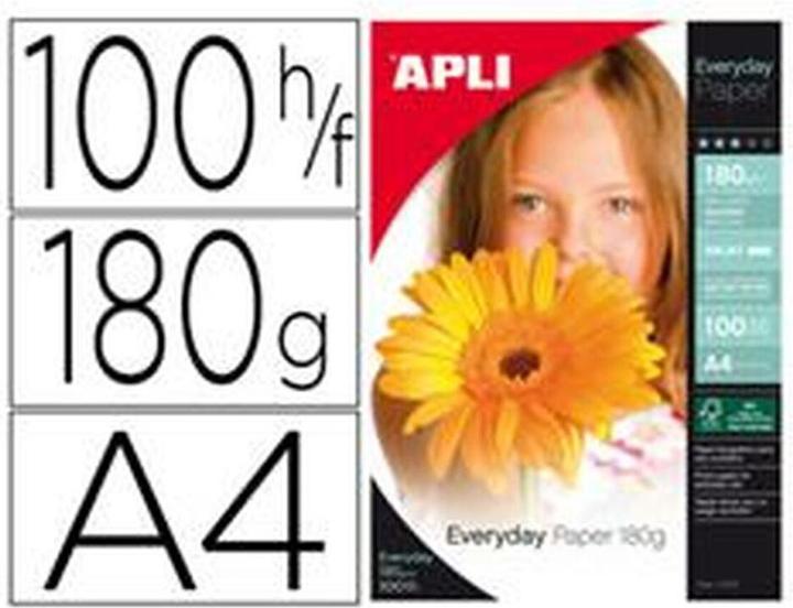 Immagine prodotto Agipa Carta fotografica per tutti i giorni, DIN A4, 180 g/mq, alta lucentezza (180 g/m², A4)