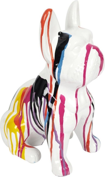 Produktbild Home Deco Factory bulldogge ceramic coulures 30cm