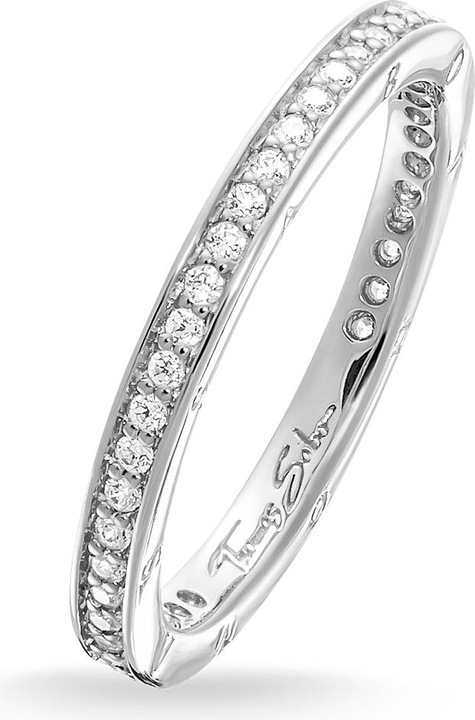 Produktbild Thomas Sabo Eternityring Pavé (48, 925 Silber)