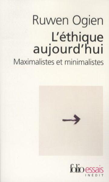 Actual product image L'éthique aujourd'hui (French, Ogien Ruwen, 2007)