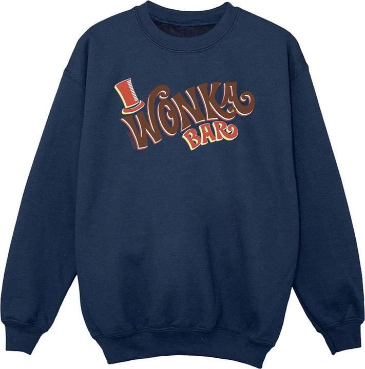 Produktbild Willy Wonka & the Chocolate Factory Bar Logo Sweatshirt Mädchen (104)