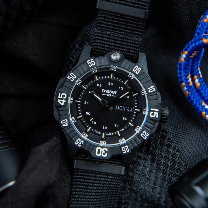 Actual product image Traser P99 Q Tactical (Diving watch, 46 mm)