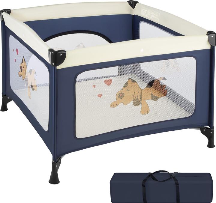 tectake Baby Laufstall Tommy (105 cm, 105 cm)