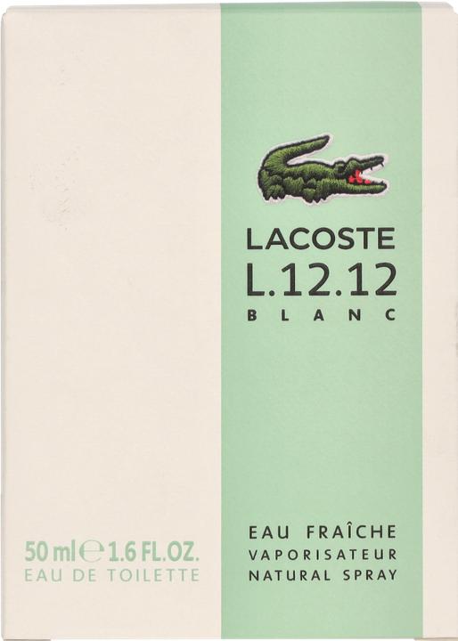 Actual product image Lacoste Blanc Fraiche Eau de Toilette (Eau de toilette, 50 ml)