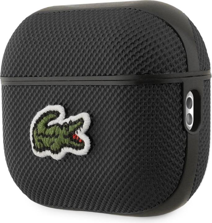 Produktbild Lacoste Petit Pique Croc Logo Patch Case for AirPods Pro 2 Black (Kopfhörer Hülle)