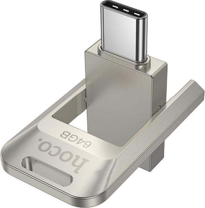 Produktbild Hoco Memory cards pendrive USB A + USB C UD17 64GB USB3.0 (64 GB, USB-A)