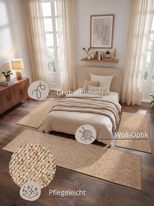 Image du produit BT Carpet Wolly (140 x 67 cm)