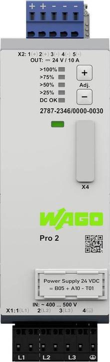 Produktbild Wago 2787-2346/000-030 Stromversorgung Pro 2.3-phasig