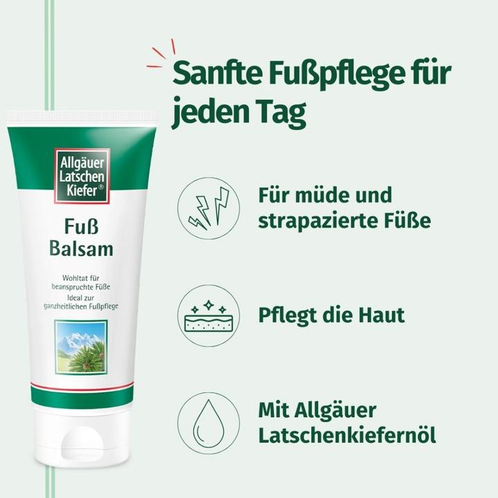 Energie-Label Allgäuer Fuss Balsam (Fusscrème & Fussgel, 200 ml)