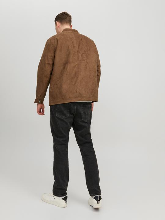 Produktbild Jack & Jones Kunstleder Plus Size Jacke (5XL)