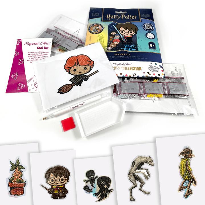 Actual product image Craft Buddy Harry Potter Sticker Album Starterpack