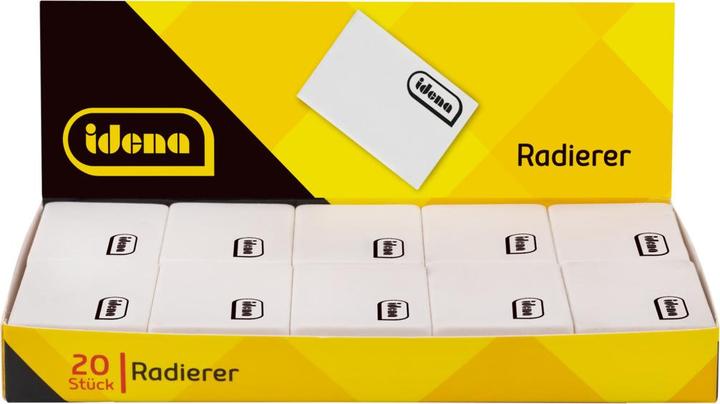 Actual product image Idena Eraser white