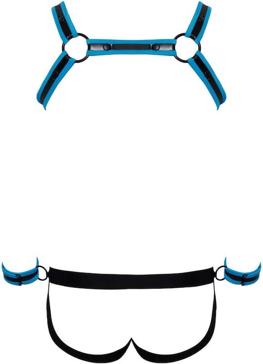 Image du produit Svenjoyment Jockset homme Noir/Bleu M (M)