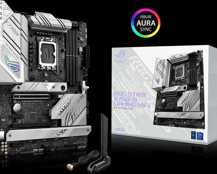Produktbild ASUS ROG STRIX B760-A GAMING WIFI (LGA 1700, Intel B760, ATX)