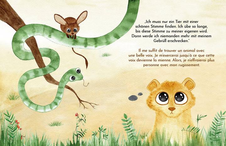 Actual product image Kleine Leute Verlag Blum:Brüll, kleiner Löwe - Rugis, petit (German, Ingo Blum, Sophie Troff, Gipsy Paladini, Liubka Prus, 2025)