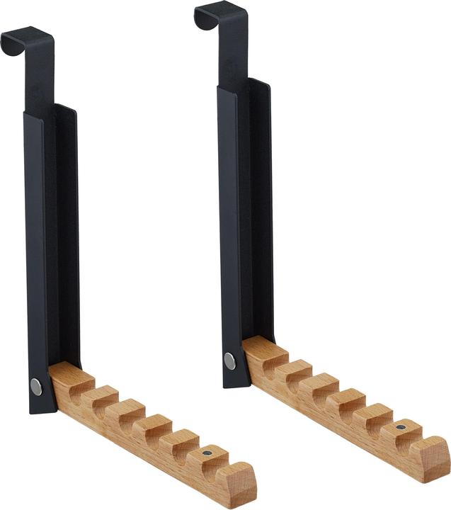 Relaxdays 2x door coat rack