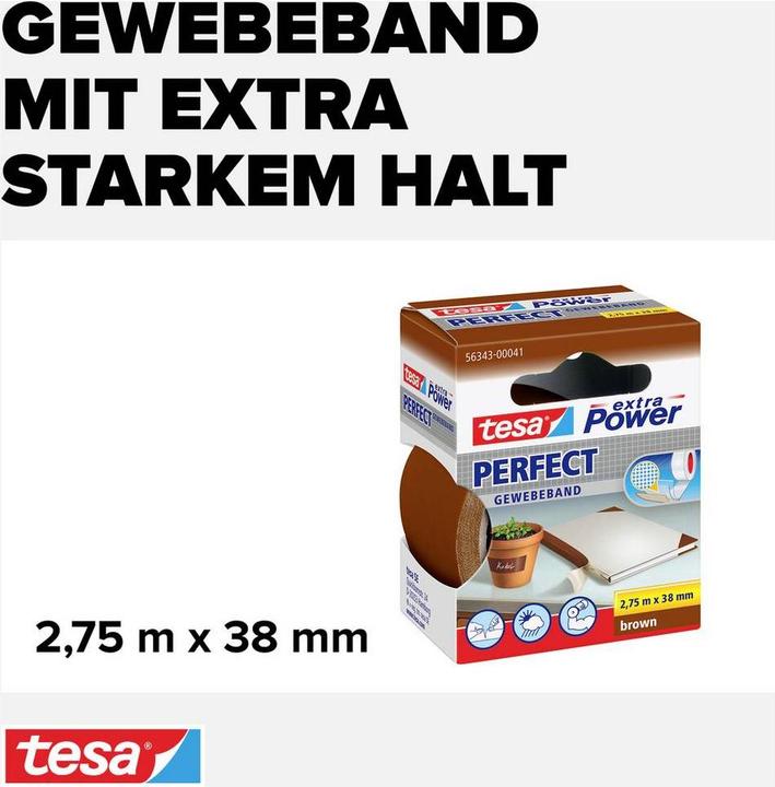 Productafbeelding tesa Stoffen tape (38 mm)