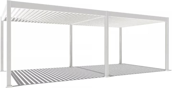 Immagine prodotto Weide elektrische Pergola 3.6x7.2m Weiss mit LED (720 cm, 360 cm)