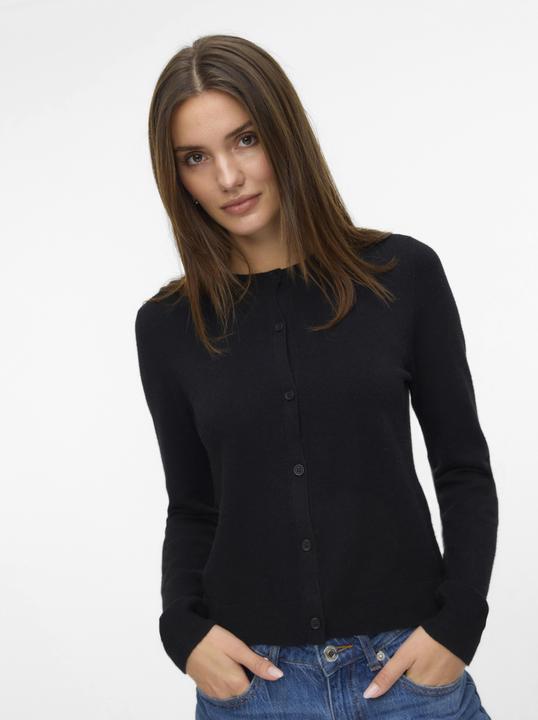 Actual product image Vero Moda Vmvicky Ls O-Neck Button Cardigan Noos (M)