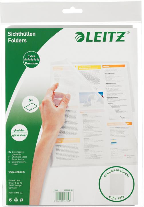 Produktbild Leitz Premium Sichthülle (A4, 5x)