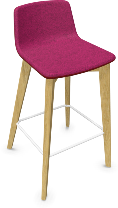 Blackberry melange, Ash natural light grey stained, red melange