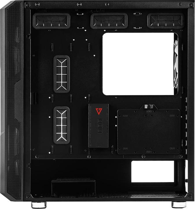 Actual product image Modecom AMIRANI ARGB Midi Tower (ATX, mATX, Mini-ITX)