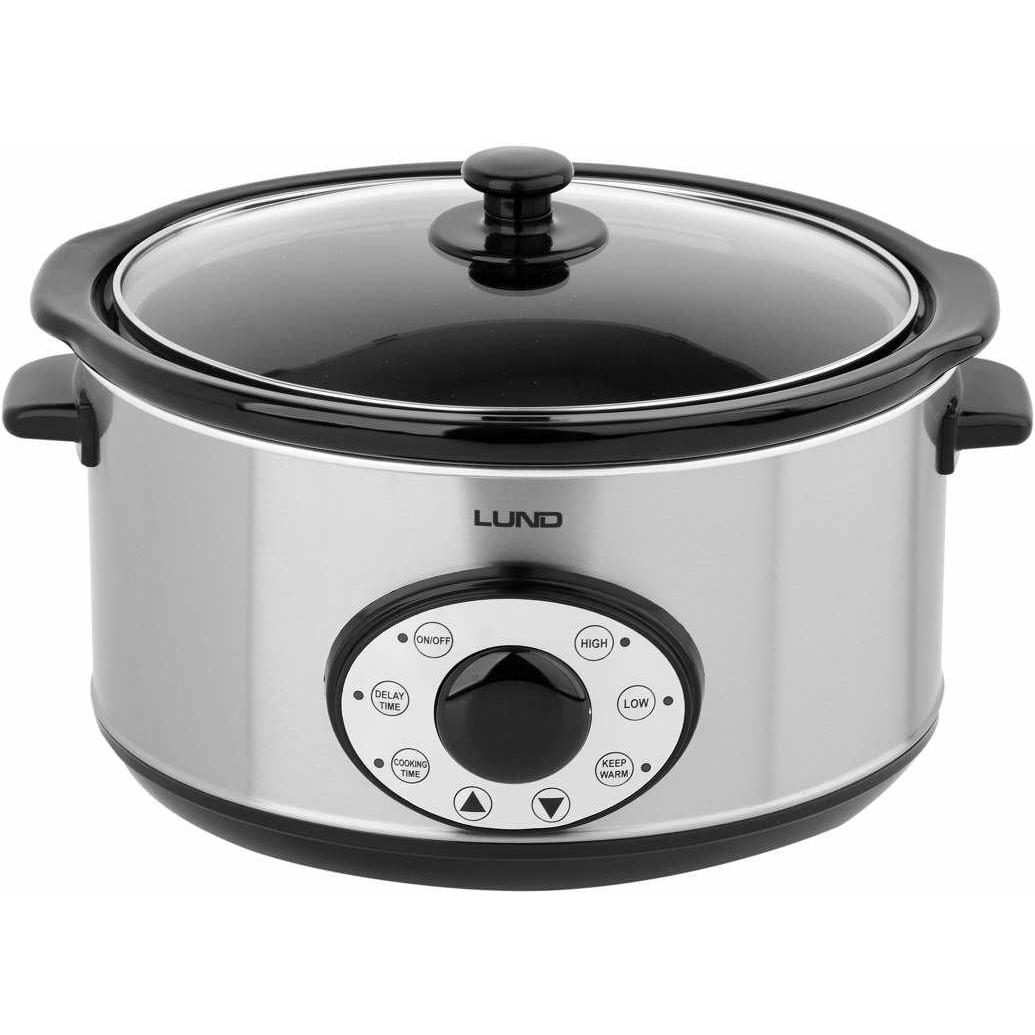 Vorel LUND WOLNOWAR 280W 4,5L Z CZASOMIERZEM, Dampfgarer + Reiskocher