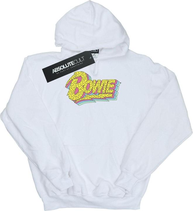 Produktbild David Bowie Moonlight 90s Logo Kapuzenpullover (L)
