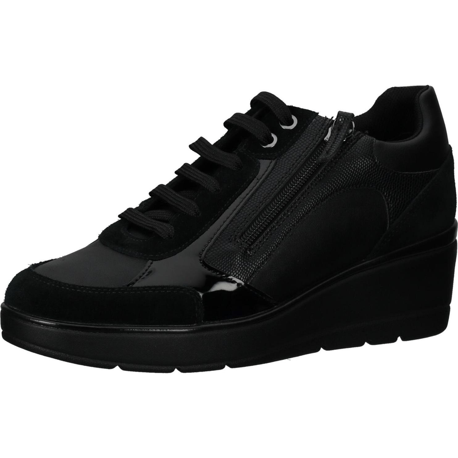 Geox, Damen, Sneaker, sneakers ilde, Schwarz, (36)