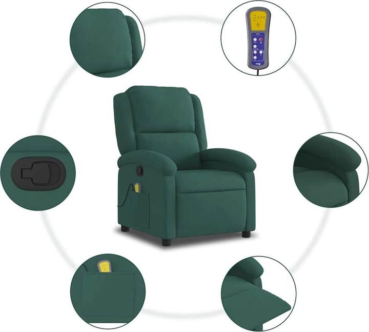 Actual product image VidaXL Massage-Relaxsessel