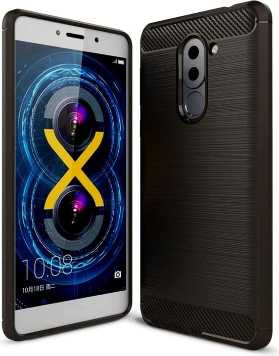 Immagine prodotto Screenguard Honor 6X Cover Carbon Brushed Soft TPU (Tassa 6X)