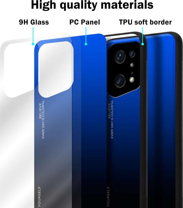 Produktbild Cadorabo Hülle für Oppo FIND X5 PRO TPU im 2 Farben Design (Oppo Find X5 Pro)