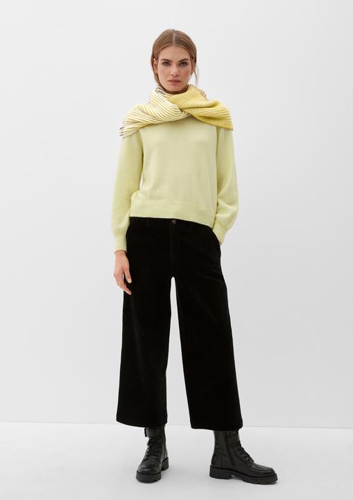 Immagine prodotto s.Oliver Snood Loop-Schal aus Baumwollmix mit Wolle