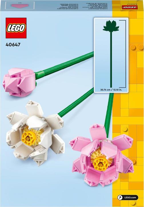 Image du produit LEGO Les fleurs de lotus (40647, LEGO Iconic)