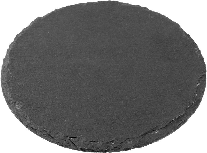 Cocon Kerzenuntersetzer Ø 15 cm, Schiefer, Schwarz, Detailfarbe