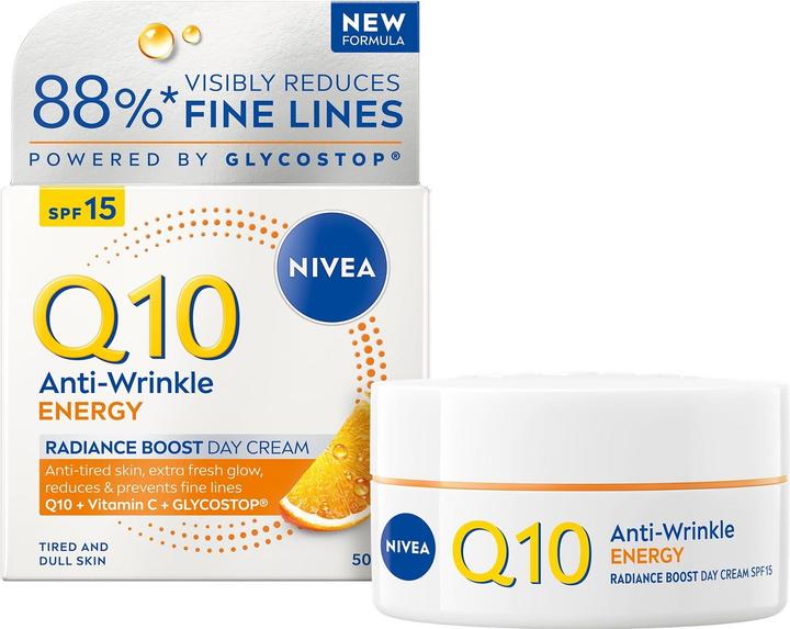 Produktbild NIVEA Energetisierende Tagescreme Q10 Energy Day Cream 50 ml (50 ml, Tagescreme)
