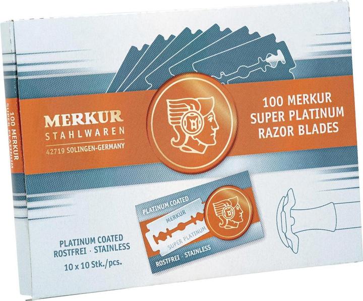 Merkur Rasierklinge 910 Super Platinum (100 x)
