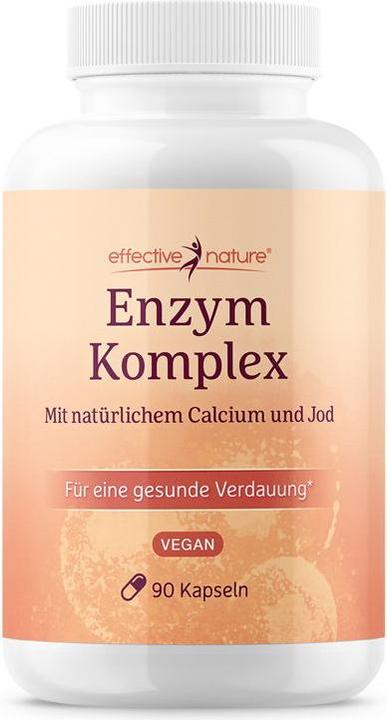 Produktbild Effective Nature Enzym Komplex mit Calcium (90 Stück, Kapseln)