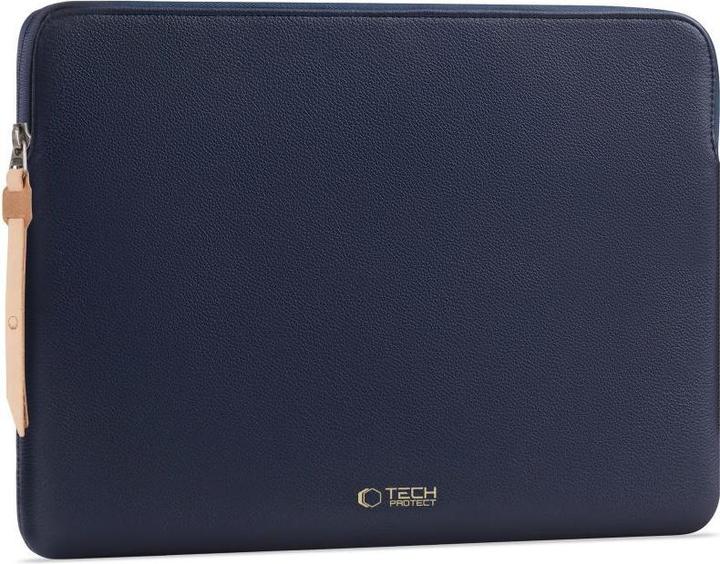 Produktbild Tech-Protect Fleece-Laptoptasche 13-14" - Blau (14", Universal)