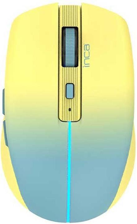 Image du produit Inca Souris IWM-511RS Blt+Wrls Couleur de base RGB : jaune (Filaire)